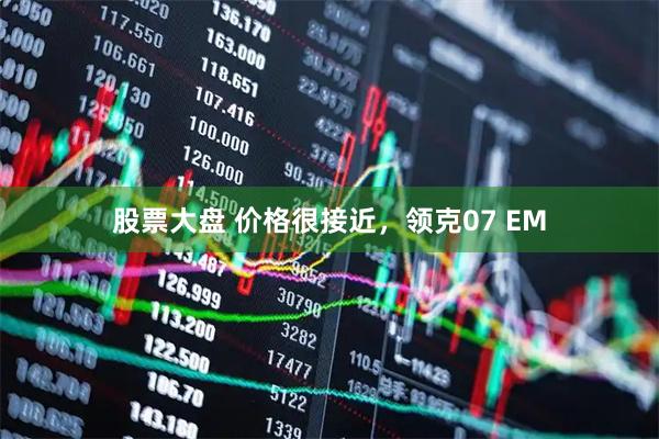 股票大盘 价格很接近，领克07 EM
